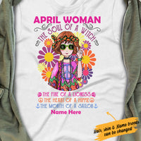 Personalized Hippie Girl T Shirt MR162 73O34 thumb 1