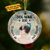 Personalized Forever In Our Hearts Pug Dog Memorial  Ornament OB223 73O36 1