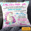 Personalized Gift For Granddaughter French Unicorn Pillow 30167 1