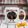 Personalized God Says BWA Mug JL311 85O57 1