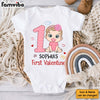 Personalized Gift For Baby First Valentine Baby Onesie 31286 1
