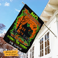 Personalized Halloween Hidden Bodies Flag JL223 95O47 thumb 1