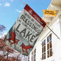 Personalized Lake Garden Flag JL33 85O34 thumb 1
