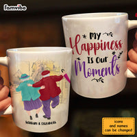 Personalized Couples Gift My Happiness Is Our Moments Mug 31312 thumb 1