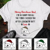 Personalized Christmas Dog Dad Dog Mom Sorry T Shirt OB1619 81O47 1