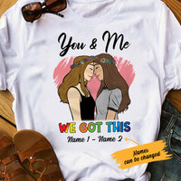 Personalized We Got This LGBT Lesbian Love T Shirt SB151 85O36 thumb 1