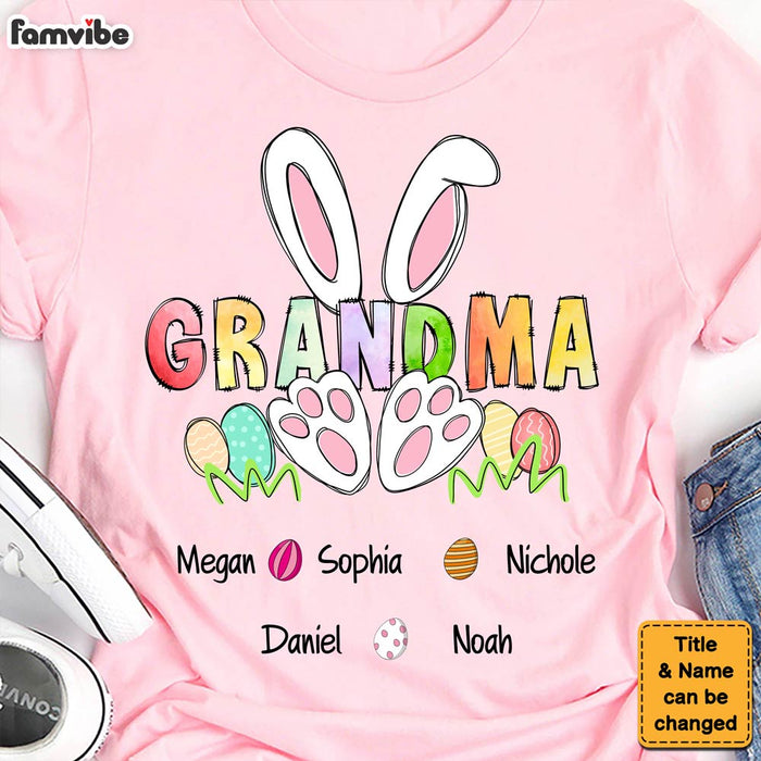 Personalized Gift For Grandma Easter Shirt - Hoodie - Sweatshirt 31610 1