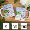 Personalized Joy Peace Purrs Cat Christmas Mug OB223 30O57 1
