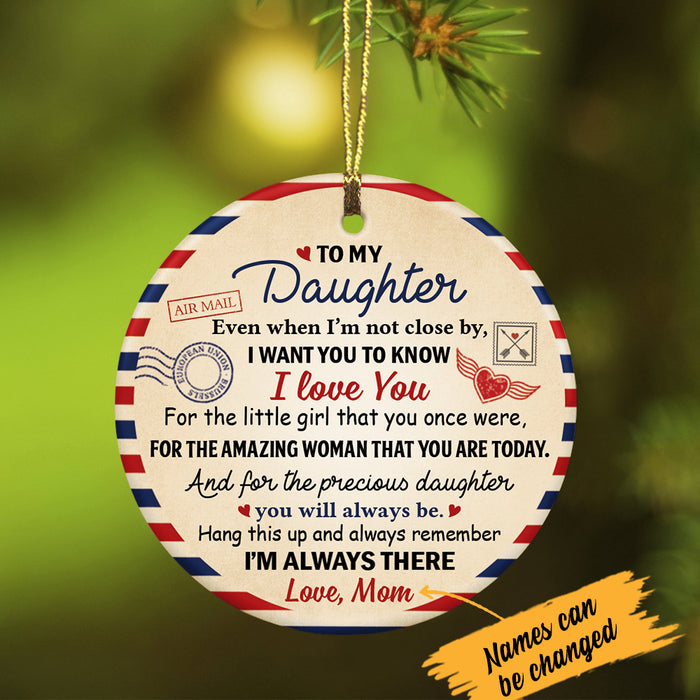 Personalized Letter To Daughter  Ornament SB510 81O47 1