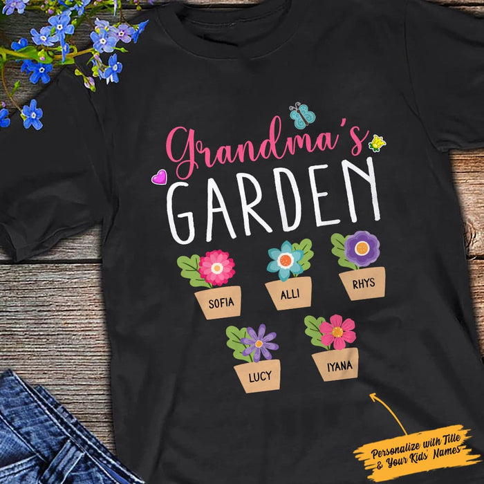 Personalized Grandma Mom T Shirt JN176 85O34 1