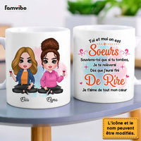 Personalized Gift For Sisters Friends French Mug 30426 thumb 1