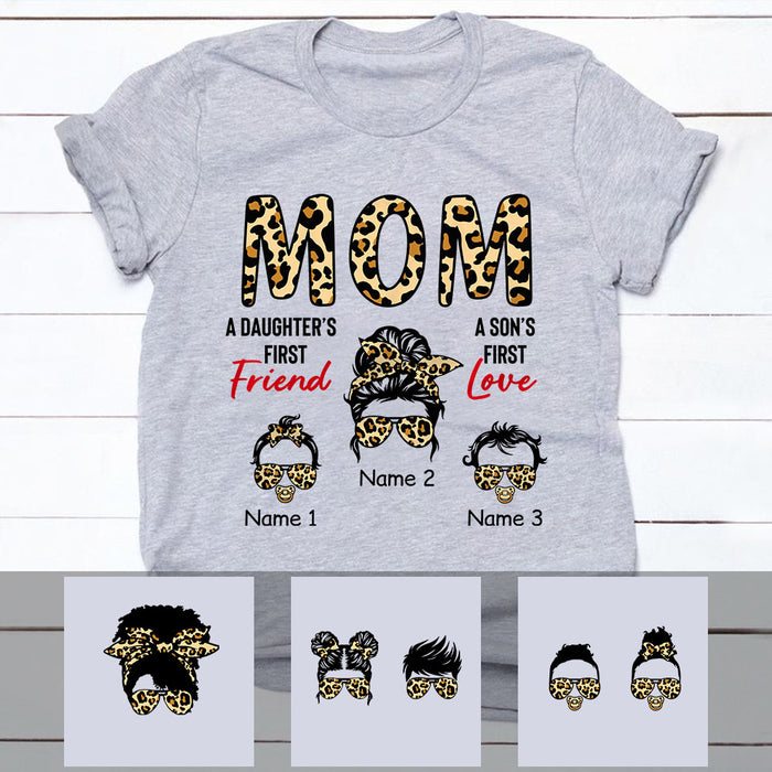Personalized Mom Grandma T Shirt AP291 30O53 1