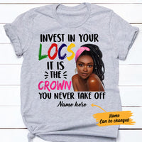 Personalized BWA Locs The Crown You Never Take Off T Shirt AG313 67O57 thumb 1