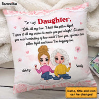 Personalized To My Daughter Hug This Pillow 22561 thumb 1