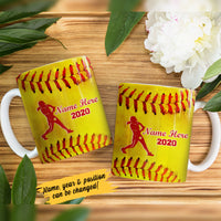 Personalized Softball Mug NB131 29O58 thumb 1
