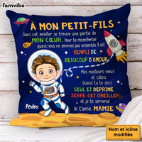 Personalized Gift For Grandson Astronaut Space French Pillow 30745 thumb 1
