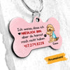 Personalized Dog Lost Hund German Bone Pet Tag AP124 87O58 1