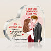 Personalized Couple I Met You I Love You Acrylic Plaque 22842 1