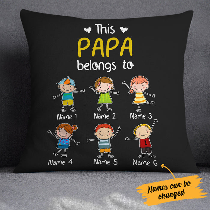 Personalized Dad Grandpa   Pillow MY111 81O34 1
