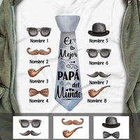 Personalized Dad Spanish Papá T Shirt MY173 95O47 thumb 1