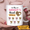 Personalized Mom Grandma Heart Belong To Mug MR42 95O47 1