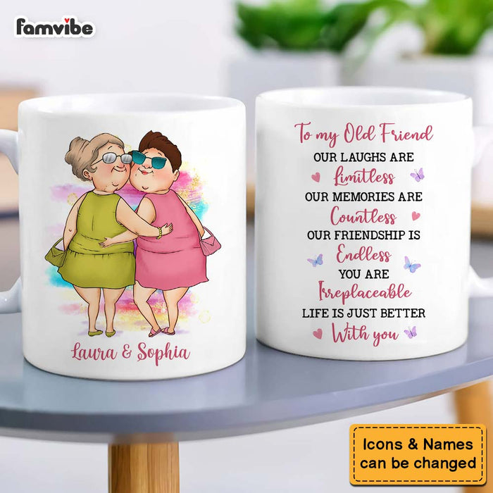 Personalized Gift For Friends Life Is Better With You Mug 31104 1
