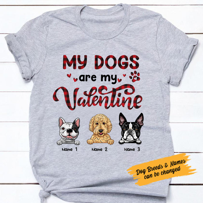 Personalized Dog Valentine T Shirt  DB265 81O58 1