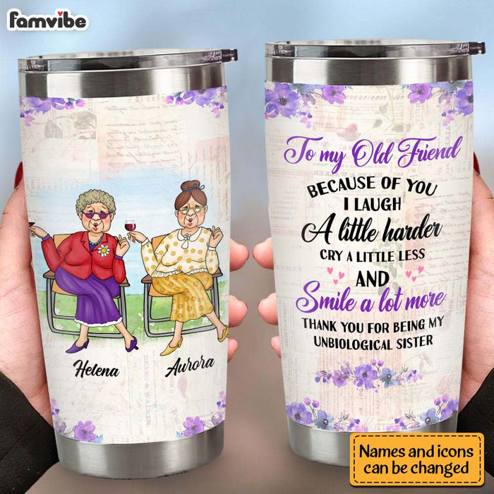 Personalized Gift For Friends Smile A Lot More Steel Tumbler 31107 1