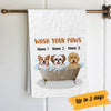 Personalized Dog Bath Towel DB141 81O60 1