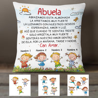 Personalized Happy Grandma Abuela Abuelita Spanish Pillow AP281 73O36 (Insert Included) thumb 1