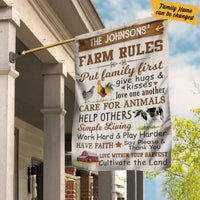 Personalized Farm Gardening Flag JL213 85O34 thumb 1