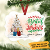 Personalized Besties Forever Christmas MDF Ornament NB52 30O60 1