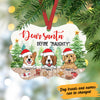 Personalized Dear Santa Dog Christmas Benelux Ornament NB183 67O60 1