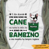 Personalized Mamma Cane Italian Dog My Mom Said I'm A Baby T Shirt AP82 67O47 thumb 1