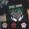 Personalized Dog Mom Grandma Heart T Shirt AP31 95O60 1