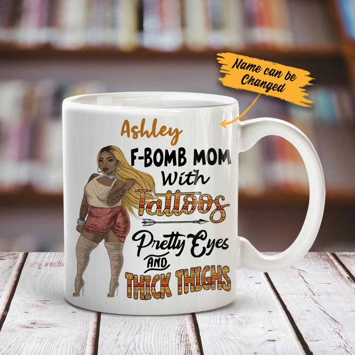 Personalized BWA F-Bomb Mom Mug AG86 95O34 1