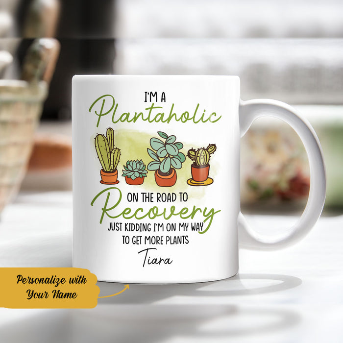 Personalized Plantaholic Recovery Mug AG253 81O58 1