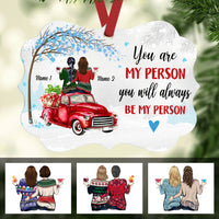 Personalized Sisters Friends By My Person Benelux Ornament NB134 87O57 thumb 1