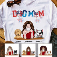 Personalized Dog Mom T Shirt MY111 26O58 thumb 1