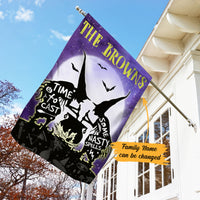 Personalized Nasty Spell Witches Halloween Flag JL212 29O58 thumb 1