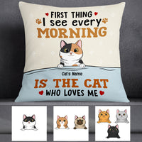 Personalized First Thing I See In The Morning Pillow MR183 73O53 thumb 1