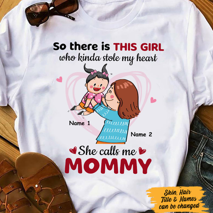 Personalized Grandma Mom T Shirt MR261 26O47 1