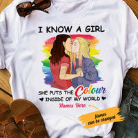 Personalized Colour LGBT Lesbian Love T Shirt SB151 65O53 thumb 1