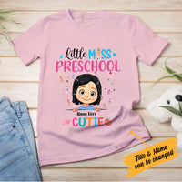 Personalized Back To School Little Cutie Kid T Shirt JL23 95O34 thumb 1