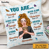 Personalized Gift For Daughter You Are Bible Verses Pillow 22700 thumb 1