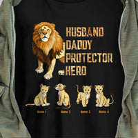 Personalized Dad Lion T Shirt MY193 30O58 thumb 1