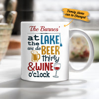Personalized Lake Beer Wine Mug SJN276 85O34 thumb 1