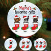 Personalized Dog Mom Favorite Gifts Christmas  Ornament OB203 30O58 1