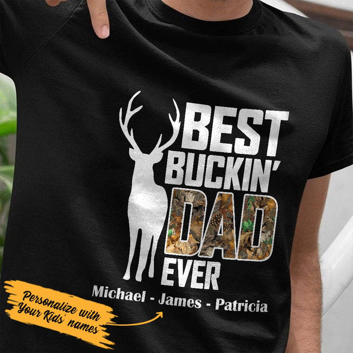 Personalized Dad Hunting  T Shirt AP2001 87O53 1