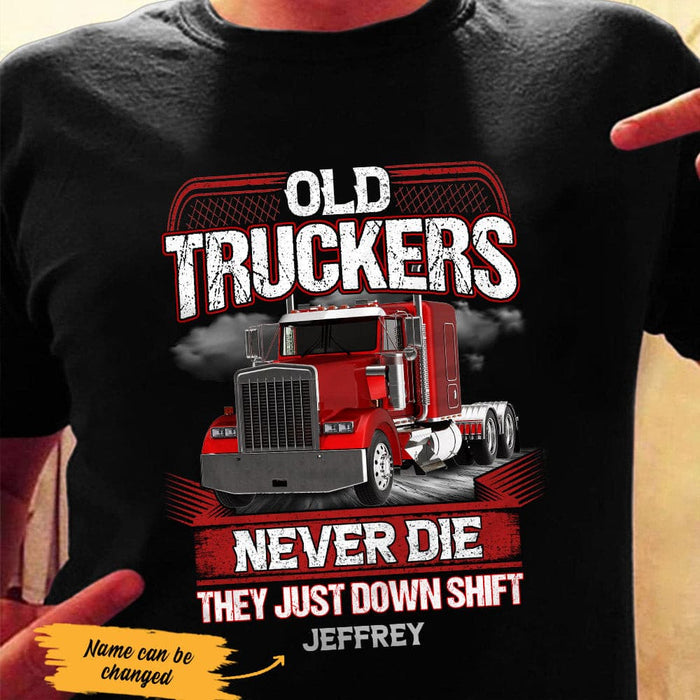 Personalized Trucker T Shirt JN191 87O53 1